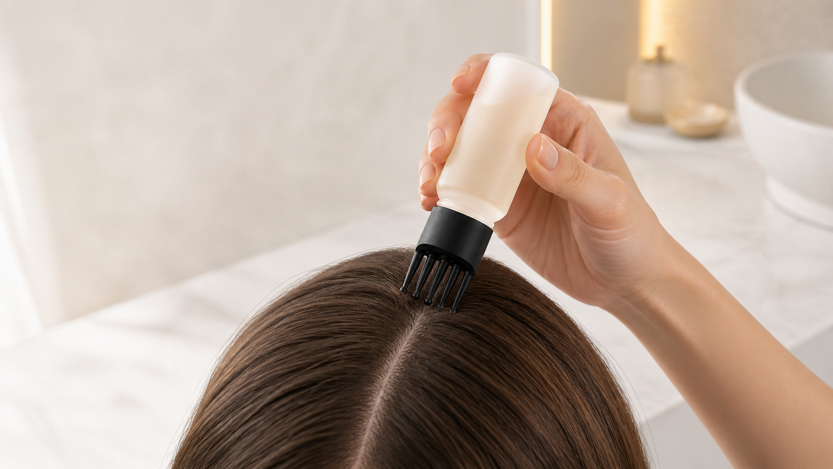 The Applicator – Präzisions-Kopfhautöl-Applikator